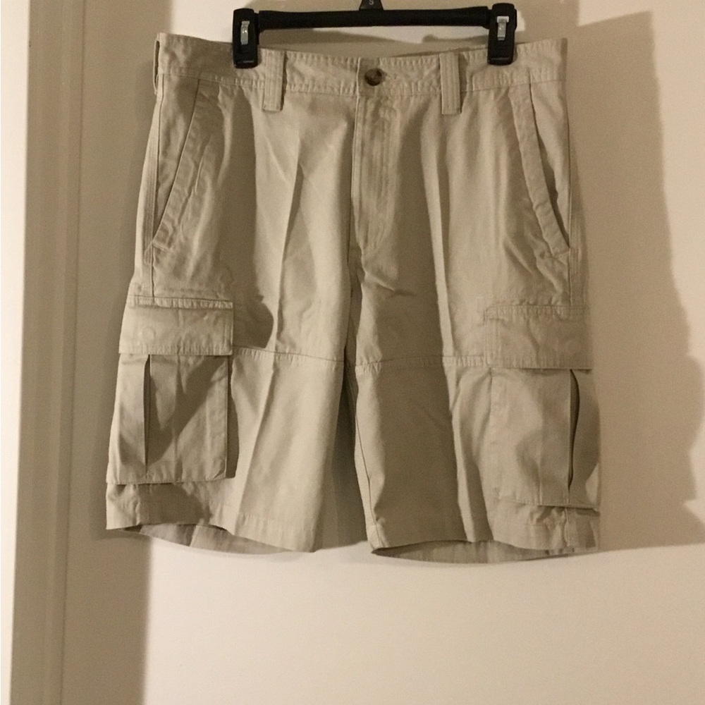 Club Room Cargo Tan Men’s Shorts Size 33 $ 30 - Picture 1 of 10